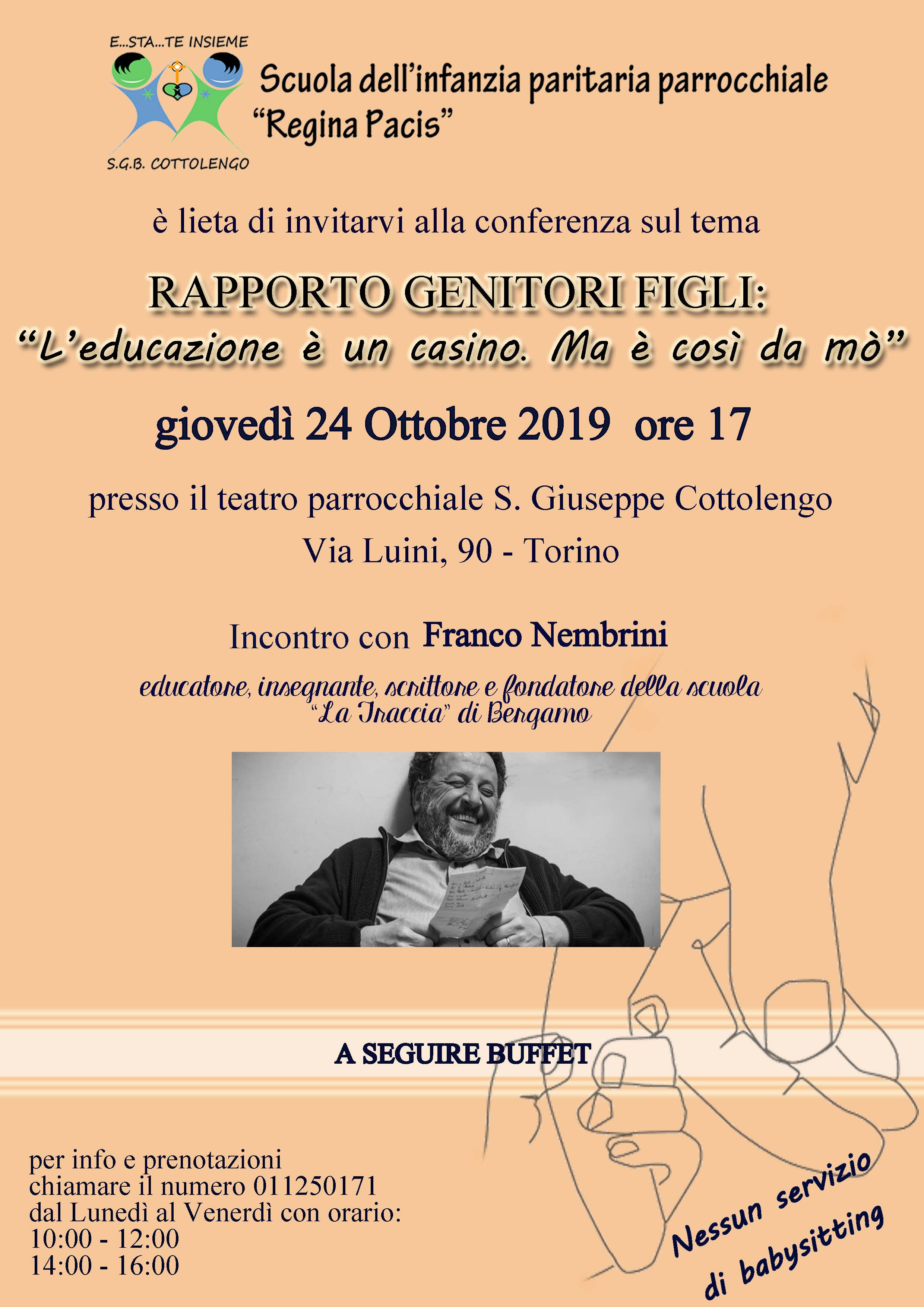 Convegno Rapporto Genitori Figli